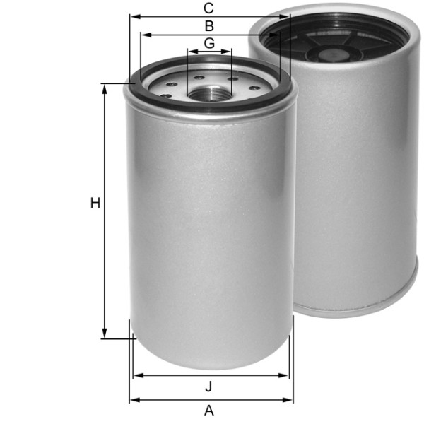 Kraftstofffilter Fil Filter - ZP3382F passend zu RENAULT VI