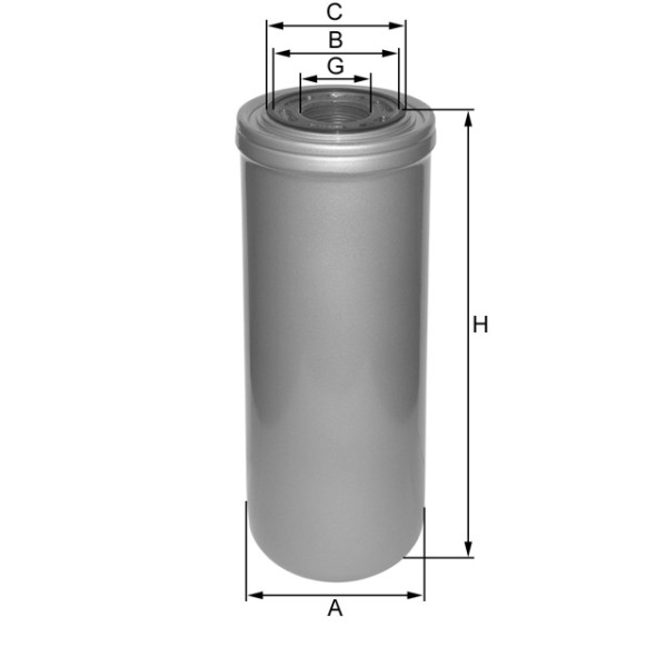 Hydraulikfilter Fil Filter - ZP3192MG passend zu JOHN DEERE