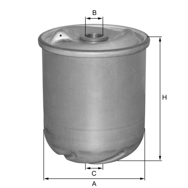 Ölfilter Fil Filter - ZP3242 passend zu RENAULT VI